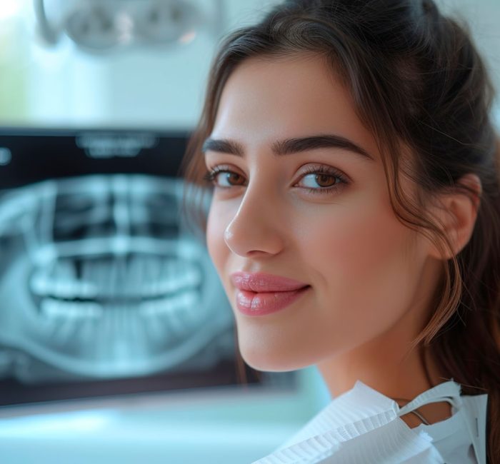 beautiful-female-dentist-sits-looks-camera-against-background-xray-image-teeth-picture-female-doctor-examines-patients-tooth-panoramic-radiograph-closeup